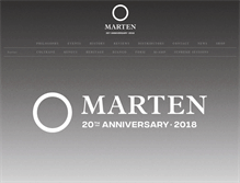 Tablet Screenshot of marten.se